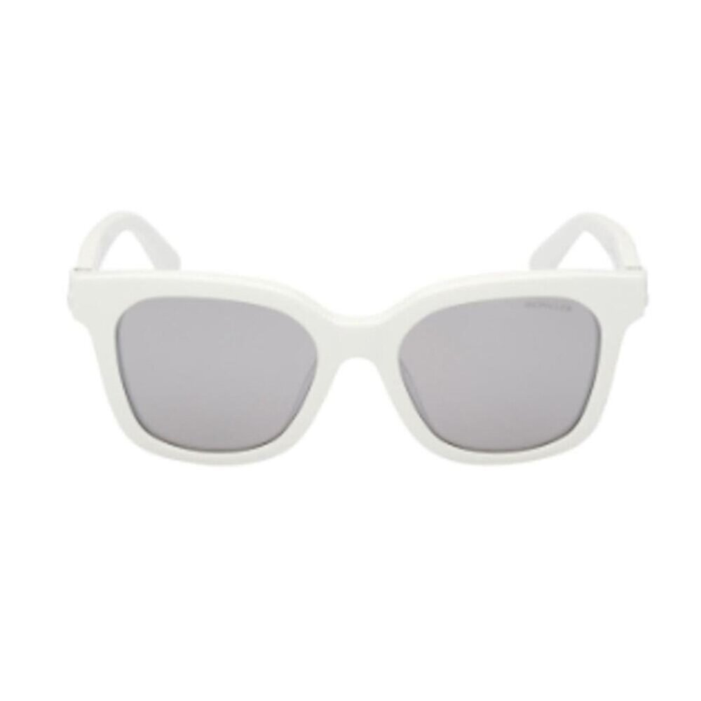 Moncler Audree 50mm Square Sunglasses White - Picture 1 of 13